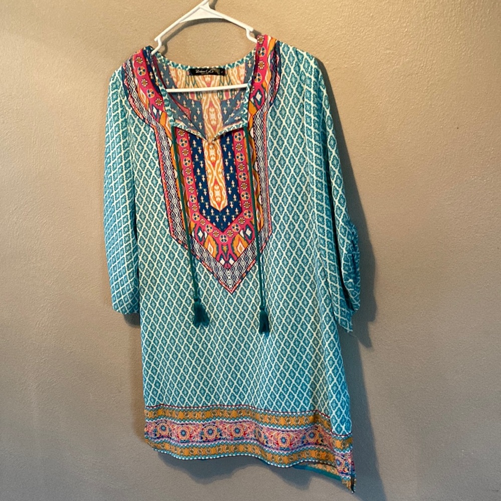 Beautiful bohemian tunic dress